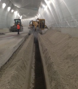 Redland Trencher at new Miami Tunnel - 2014